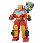 Transformers Playskool Heroes Rescue Bots Academy Rescue Power Hot Shot Converting Toy Robot 14-Inch Collectible Action Figure Toy for Kids Ages 3 and Up