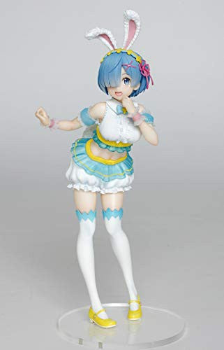 Taito ReZero Precious Figure Rem Happy Easter Ver Multiple Colors T83395