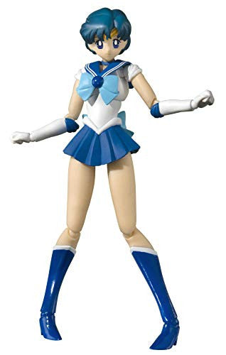 TAMASHII NATIONS Sailor Mercury -Animation Color Edition- Pretty Guardian Sailor Moon, Bandai shii Nations S.H. Figuarts