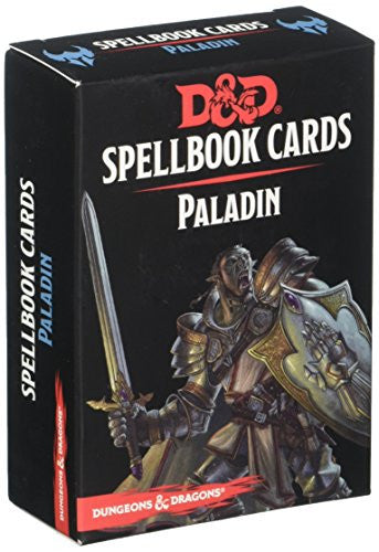 Dungeons & Dragons: Gale Force Nine: Paladin (69 cards): Spellbook Cards