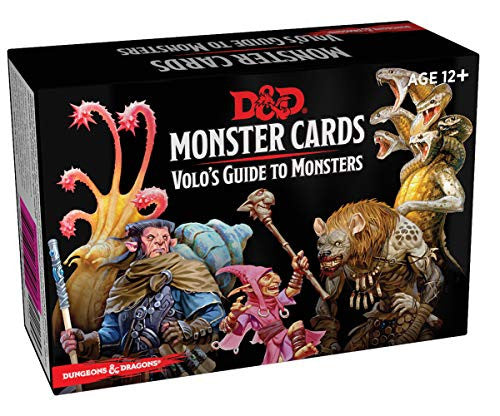 Dungeons & Dragons: Volo's Guide to Monsters (Monster Cards, Accessory): Spellbook Cards