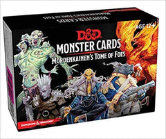Dungeons & Dragons: Mordenkainen's Tome of Foes (Monster Cards, Accessory): Spellbook Cards