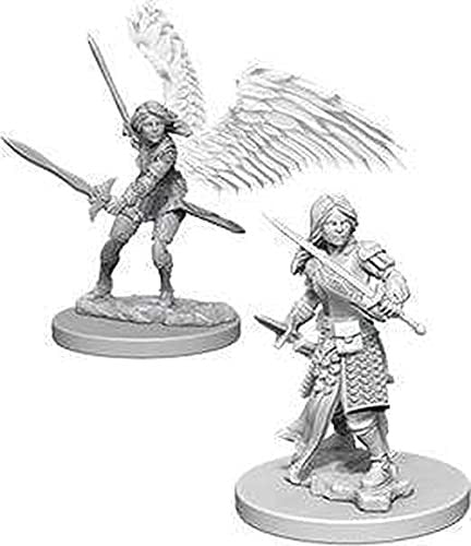 Dungeons & Dragons: Wizkids Aasimar Paladin: Nolzurs Marvelous Unpainted s: Wave 5: Aasimar Female Paladin: Miniature