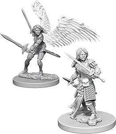 Dungeons & Dragons: Wizkids Aasimar Paladin: Nolzurs Marvelous Unpainted s: Wave 5: Aasimar Female Paladin: Miniature