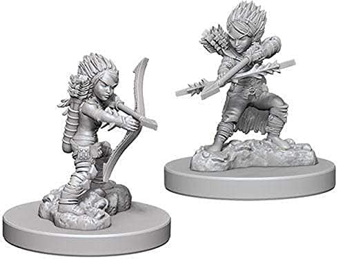 Paizo Dungeons and Dragons Gnome RoguePathfinder Deep Cuts Unpainted s Female Gnome Rogue Miniature D&D WZK73408