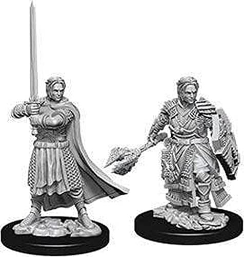 Dungeons and Dragons WizKids Nolzurs Marvelous Male Human Cleric W8 Unpainted Miniatures D&D WZK73672