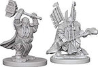 Dungeons and Dragons Wizkids Dwarf PaladinDungeons And Dragons Nolzurs Marvelous Unpainted s Dwarf Male Paladin Miniature D&D WZK72630