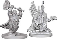 Dungeons and Dragons Wizkids Dwarf PaladinDungeons And Dragons Nolzurs Marvelous Unpainted s Dwarf Male Paladin Miniature D&D WZK72630