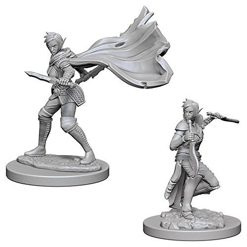 Wizkids Dungeons And Dragons Elf Rogue wizkids Pf Mini Elf Female Rogue Miniature D&D WZK73187