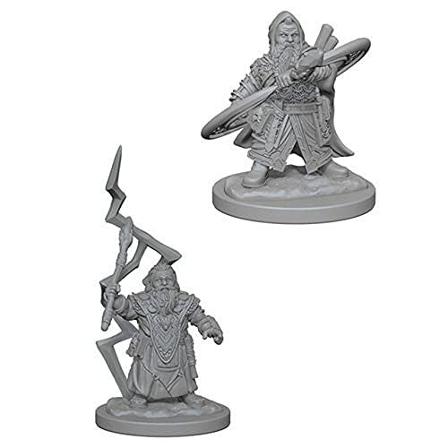 Paizo Dungeons & Dragons Dwarf Sorcerer Pathfinder Deep Cuts Unpainted s Wave 4 Dwarf Male Sorcerer Miniature WZK73188