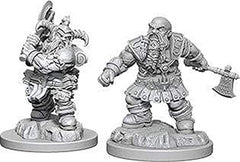 Wizkids Dungeons And Dragons Dwarf Barbarian Nolzur's Marvelous Unpainted S Wave 6 Male Dwarf Barbarian Miniature D&D WZK73391
