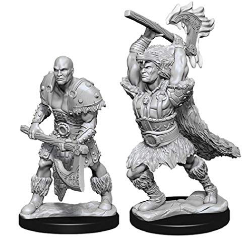 Wizkids Dungeons And Dragons Goliath Barbarian Male Unpainted S Miniature D&D WZK73833