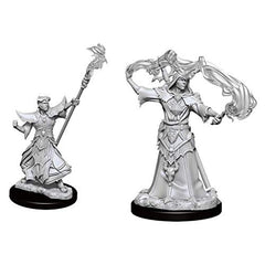 Dungeons and Dragons Wizkids Human SorcererWizKids Pathfinder Deep Cuts Unpainted s Wave 11 Male Human Sorcerer Miniature D&D WZK90052