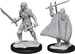 Dungeons and Dragons Wizkids Elf Fighter Nolzurs Marvelous Unpainted s Elf Fighter Male Miniature D&D WZK90169