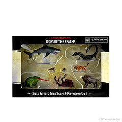 Dungeons & Dragons Icons of The Realms Wild Shape & Polymorph Set 1 Miniatures WZK96046