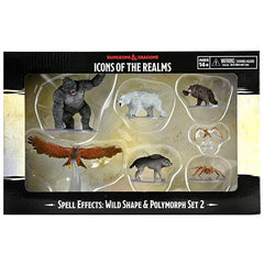 Dungeons & Dragons Icons of The Realms Wild Shape & Polymorph Set 2 Miniatures WZK96054