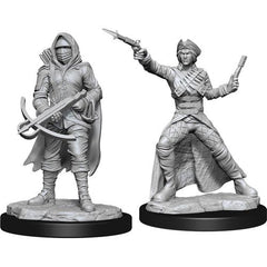 Wizkids Dungeons And Dragons Monster Wizkids Deep Cuts Unpainted Minis W15 Bounty Hunter & Outlaw Miniature D&D WZK90339