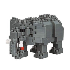 Nanoblock Animals - African Elephant Nanoblock Collection Series Single Pack