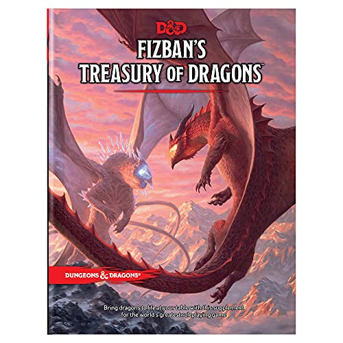 Dungeons & Dragons Wizards of the Coast Fizban's Treasury of Dragons s Book Core Books WOC-C92740000