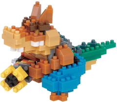Nanoblock Dingodile [Crash Bandicoot], nanoblock Character Collection Series Building Kit