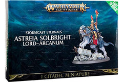 Games Workshop Warhammer AoS - Easy to Build : Stormcast Etermals Astreia Solbright, Lord-Arcanum