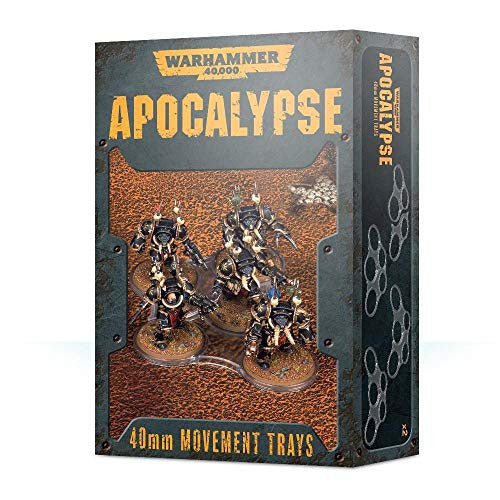 Games Workshop Warhammer 40K Apocalypse Movement Trays 40mm 65-22