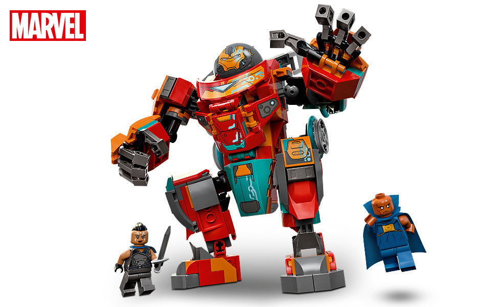 LEGO Marvel Tony Stark Sakaarian Iron Man Building Kit Great Gift for Young Super Heroes Aged 8+ New 2021 (369 Pieces)