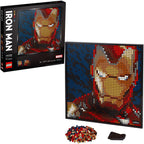 LEGO Art Marvel Studios Iron Man 31199 Building Kit for Adults - New 2020 (3,167 Pieces)
