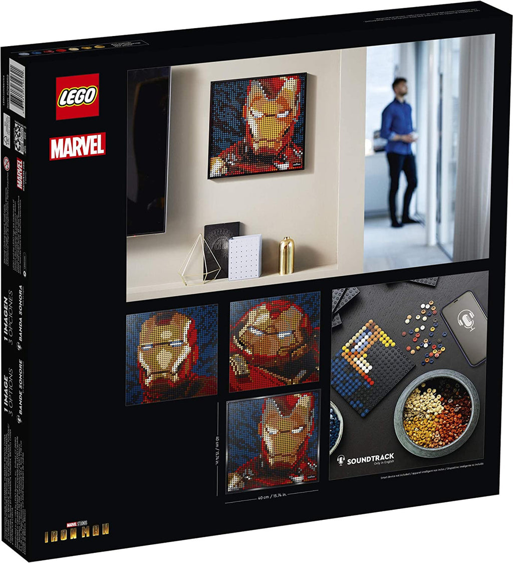 LEGO Art Marvel Studios Iron Man 31199 Building Kit for Adults - New 2020 (3,167 Pieces)
