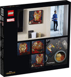 LEGO Art Marvel Studios Iron Man 31199 Building Kit for Adults - New 2020 (3,167 Pieces)