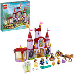 LEGO Disney Belle and The Beastâ€šÃ„Ã´s Castle 43196 Building Kit; an Iconic Castle Construction Toy for Creative Fun; New 2021 (505 Pieces)