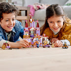 LEGO Disney Belle and The Beastâ€šÃ„Ã´s Castle 43196 Building Kit; an Iconic Castle Construction Toy for Creative Fun; New 2021 (505 Pieces)
