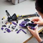LEGO Speed Champions Mopar Dodge/SRT Top Fuel Dragster and 1970 Dodge Challenger T/A Building Toy New 2021 (627 Pieces)