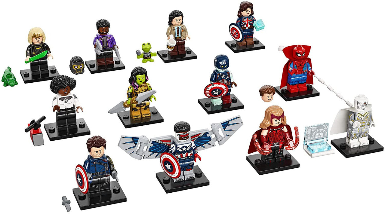 LEGO 71031 Marvel Studios Minifigures with Display CS PK-1