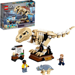 LEGO T Rex Dinosaur Fossil Exhibition CS PK 1 Realistic Dinosaur Model, Educational Toy, LEGO 76940