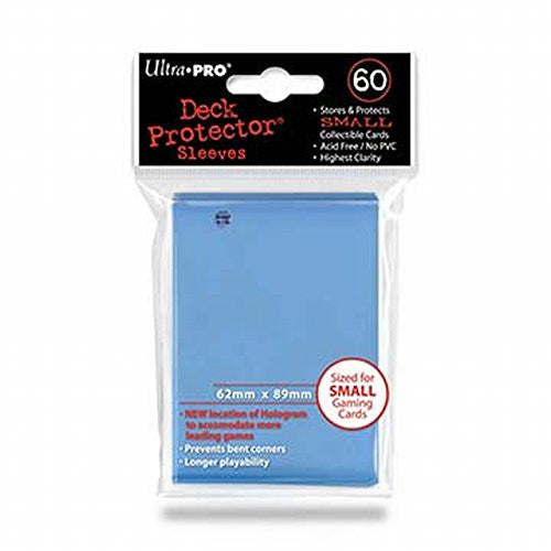 Ultra Pro Sleeves 60 d10 Card Game (Small, Light Blue)