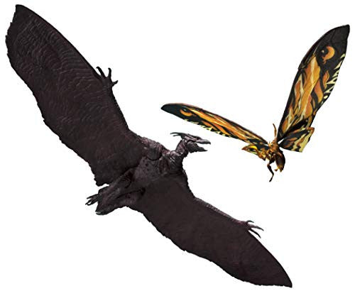 TAMASHII NATIONS Bandai S.H. MonsterArts Mothra (2019) & Rodan (2019) Set Godzilla: King of The Monsters, Multi (BAS57446)