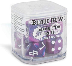 Games Workshop Blood Bowl Dark Elf Team Dice Set 200-37