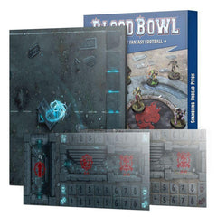 Games Workshop Blood Bowl Shambling Undead Double Sided Pitch and Dogouts 200-56