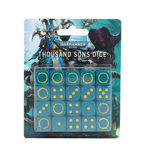Games Workshop Warhammer 40K Thousand Sons Dice Set 43-90