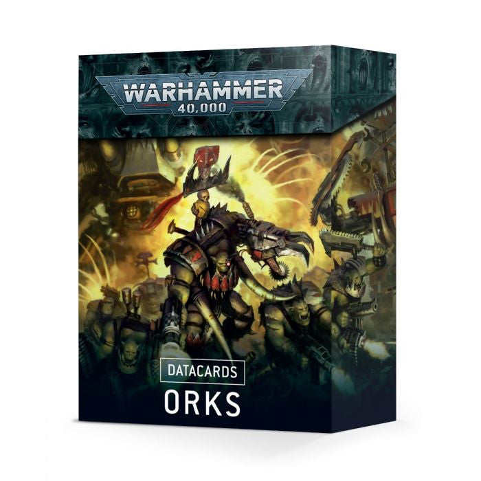 Games Workshop Warhammer 40K Ork Datasheet English Cards 2024 Edition 50-02