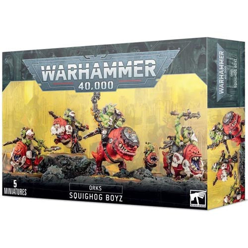 Games Workshop Warhammer 40K Orks Squighog Boyz 50-54
