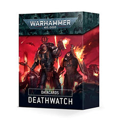 Games Workshop Warhammer 40K Space Marines Datacards Deathwatch 39-02