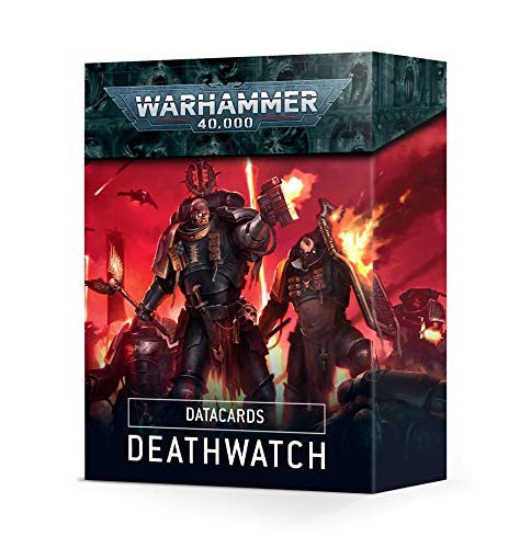 Games Workshop Warhammer 40K Space Marines Datacards Deathwatch 39-02