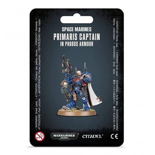 Games Workshop Warhammer 40K Space Marines Captain in Phobos Armour 48-68