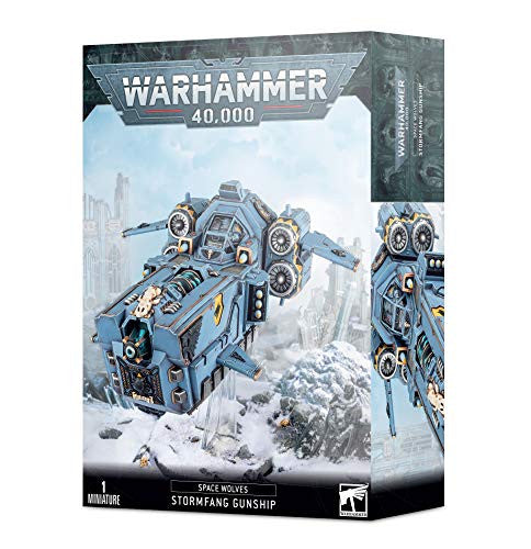 Games Workshop Warhammer 40K Space Marines Space Wolves Stormfang Gunship 53-11
