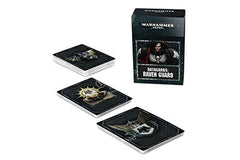 Games Workshop Warhammer 40K Space Marines Datacards Raven Guard English 53-45-60