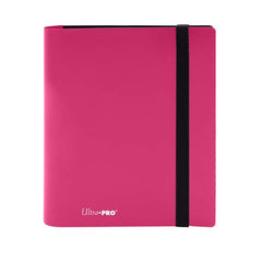 Ultra PRO E-15384 Eclipse 4 Pocket Pro Binder-Hot Pink Holds 160 cards in Ultra Pro Deck Protector sleeves UPI-15384