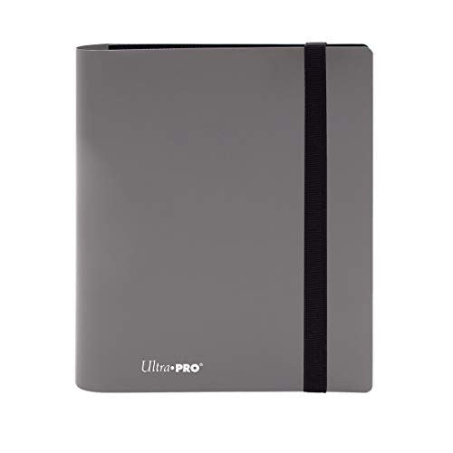 Ultra Pro E-15386 Eclipse 4 Pocket Pro Binder-Smokey Grey