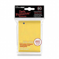 Ultra Pro 12922 Sleeves 60 d10 Card Game (Small, Yellow)